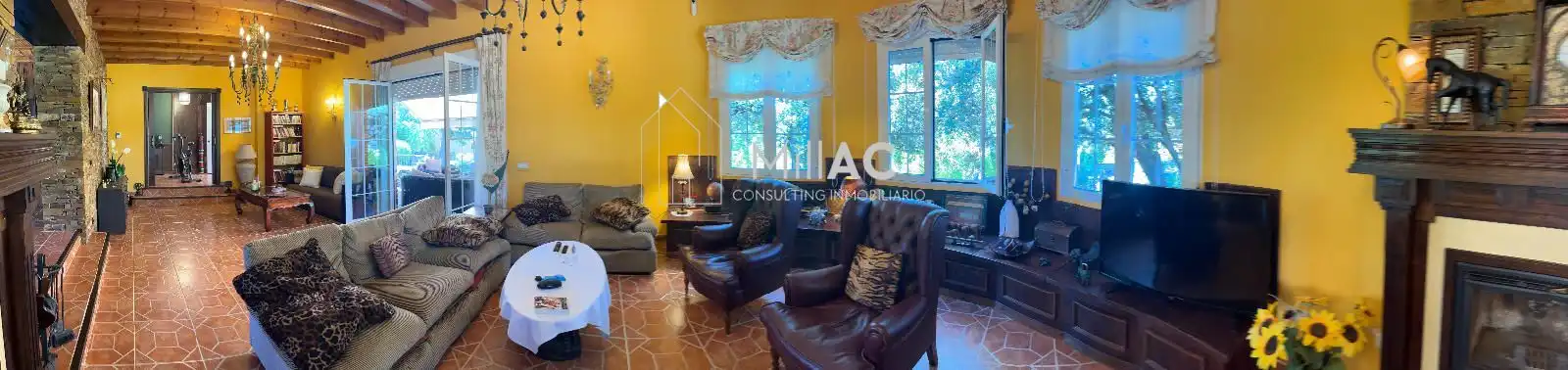 Garden of Houses for sale in El Espinar  with Heating, Private garden and Terrace
