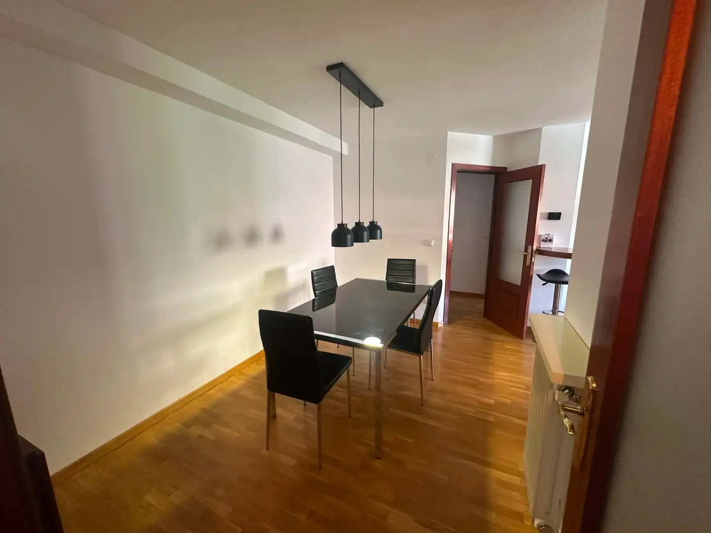 Dining room of Flat for rent in Aranguren  with Heating, Furnished and Oven