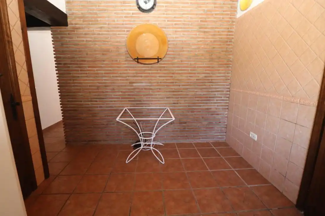 Terraza de Casa o chalet de alquiler en Alhaurín El Grande con Aire acondicionado, Jardín privado y Piscina