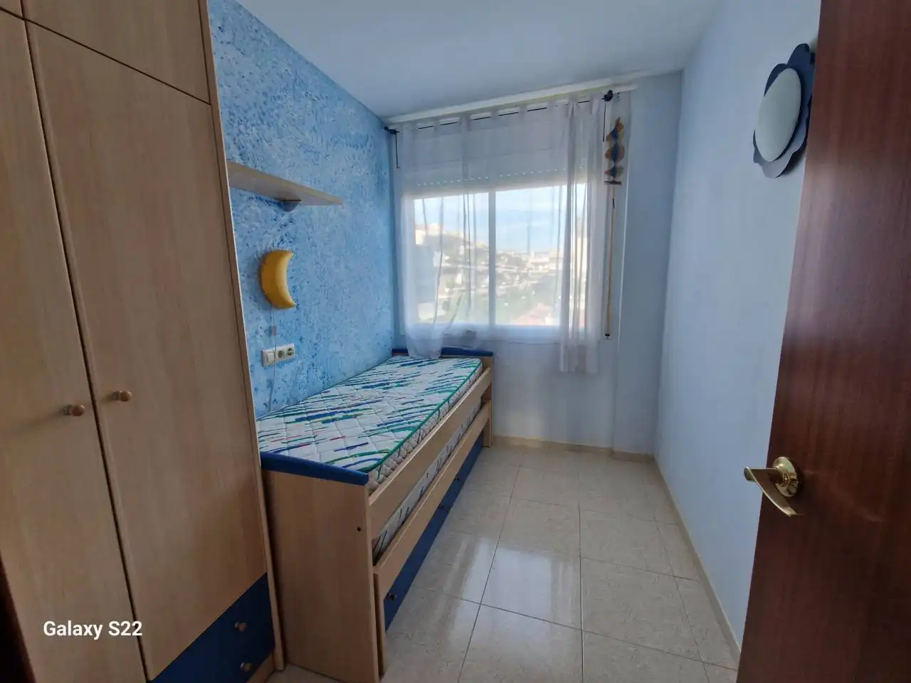 Bedroom of Flat for rent in Cubelles  with Air Conditioner, Heating and Terrace