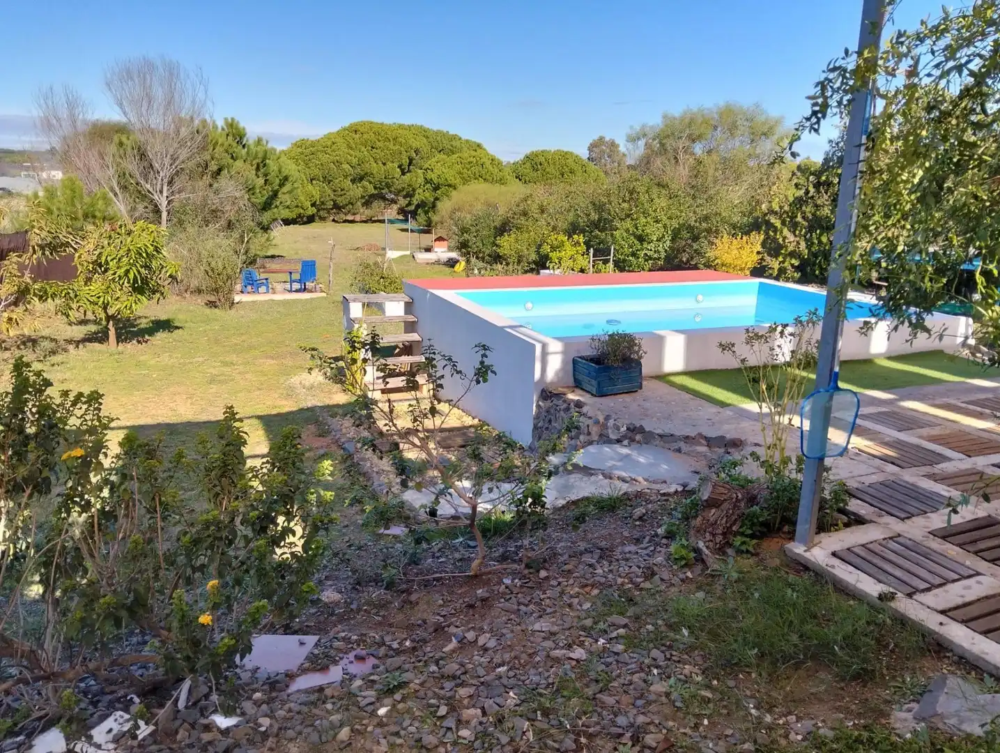 Piscina de Finca rústica en venta en Lepe con Trastero y Piscina