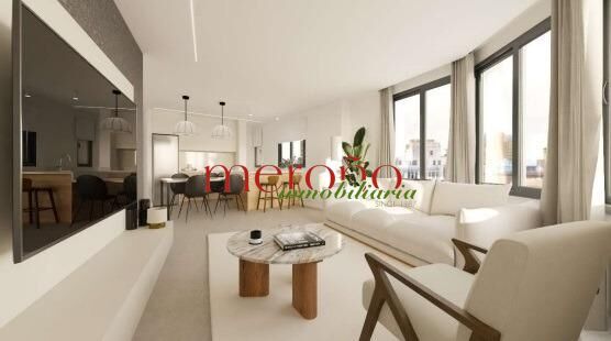 Sala d'estar de Àtic en venda en Elche / Elx amb Aire condicionat, Terrassa i Balcó