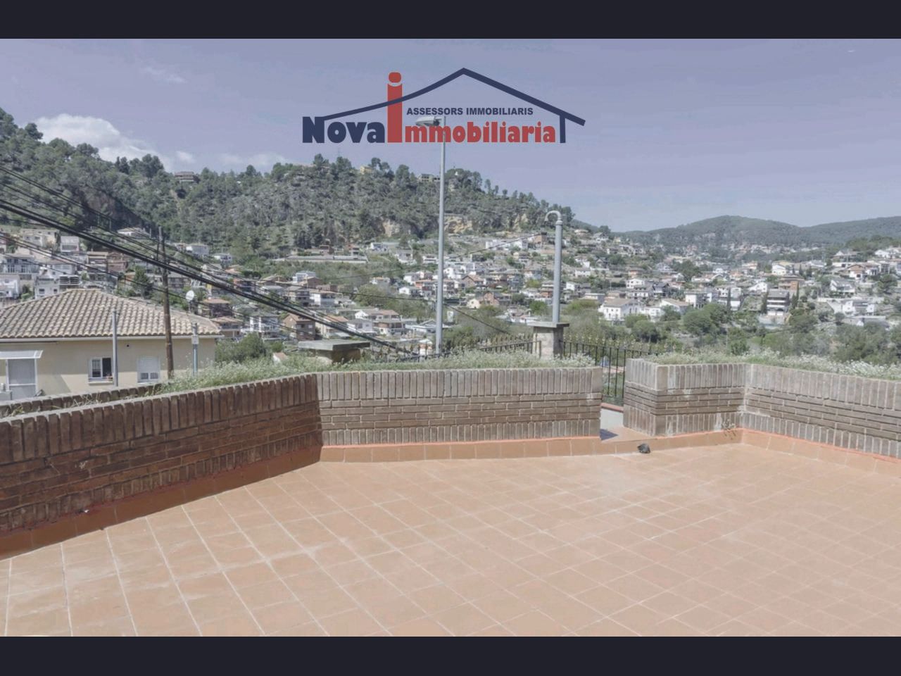 Terrace of House or chalet for sale in Vallirana  with Air Conditioner, Heating and Private garden