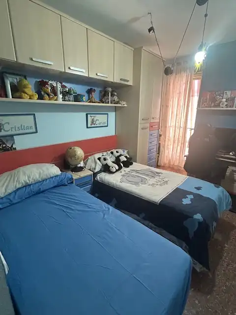 Schlafzimmer von Wohnung zum Verkauf in Corbera mit Abstellraum, Möbliert und Waschmaschine