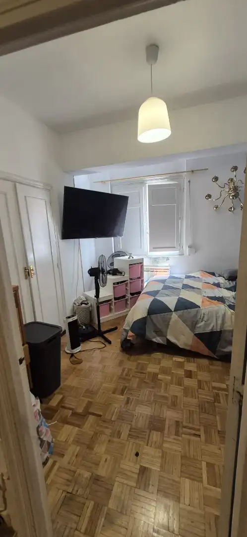 Bedroom of Flat for sale in Valladolid  with Heating, Parquet flooring and Terrace