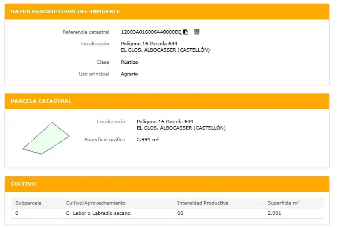 Terreno rústico en venta en Carrer de la Font 9, imagen 2