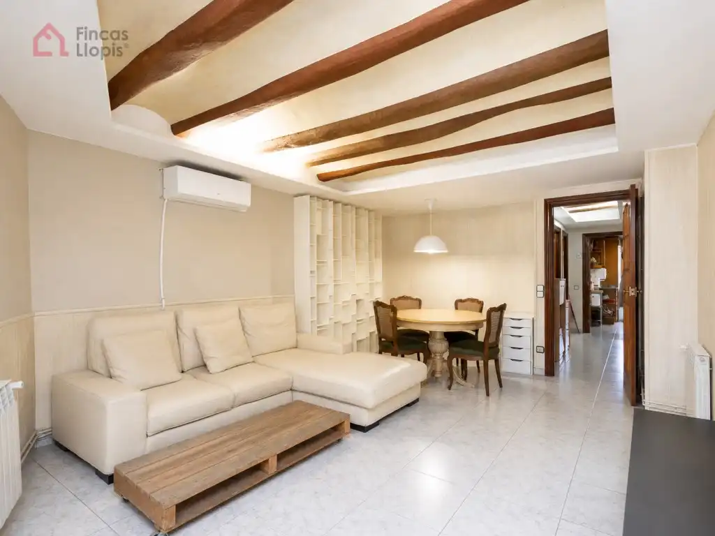 Living room of Flat for sale in Barcelona  with Terrace