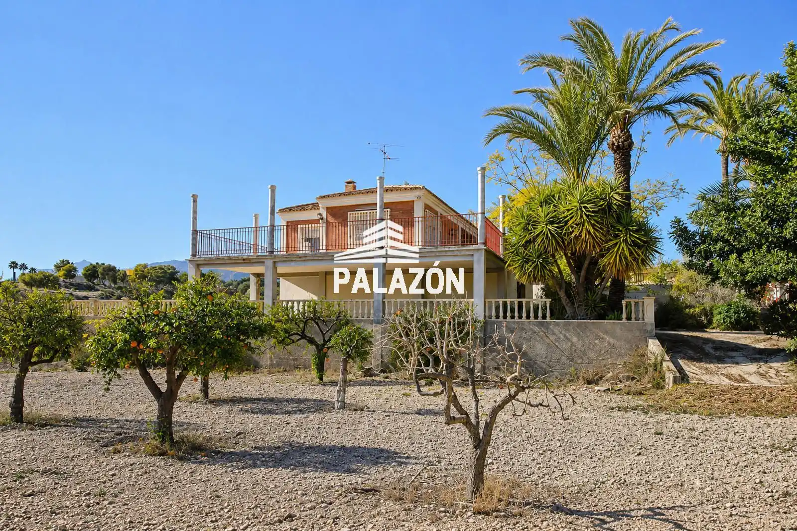 Vista exterior de Casa o xalet en venda en Crevillent amb Piscina