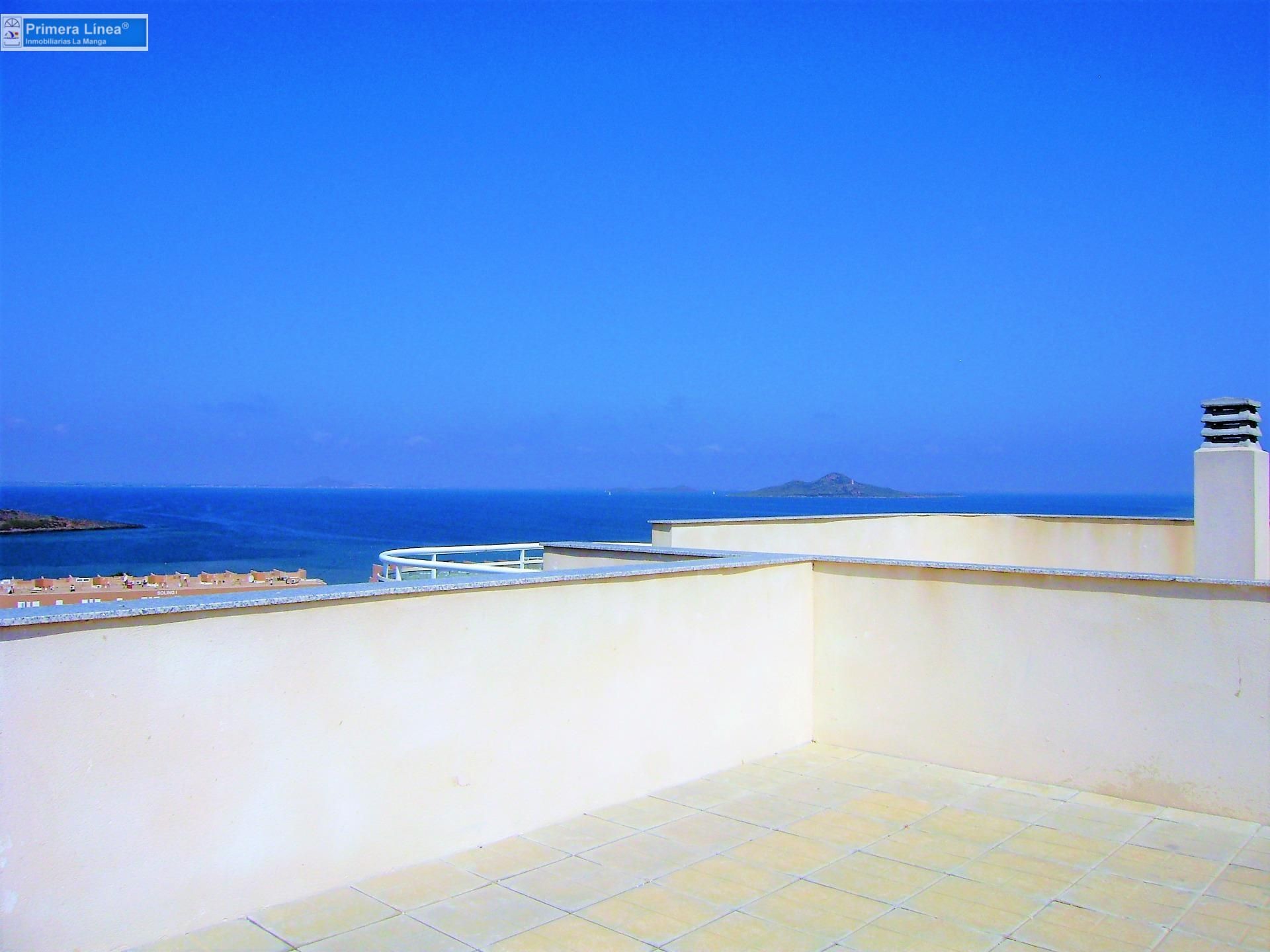 Terrace of Attic for sale in La Manga del Mar Menor  with Air Conditioner, Parquet flooring and Terrace