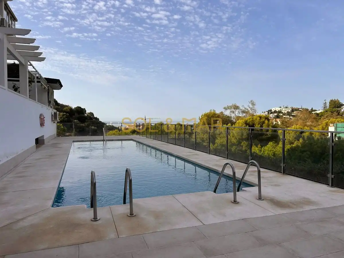 Swimming pool of Apartments for sale in Benalmádena  with Air Conditioner, Heating and Furnished