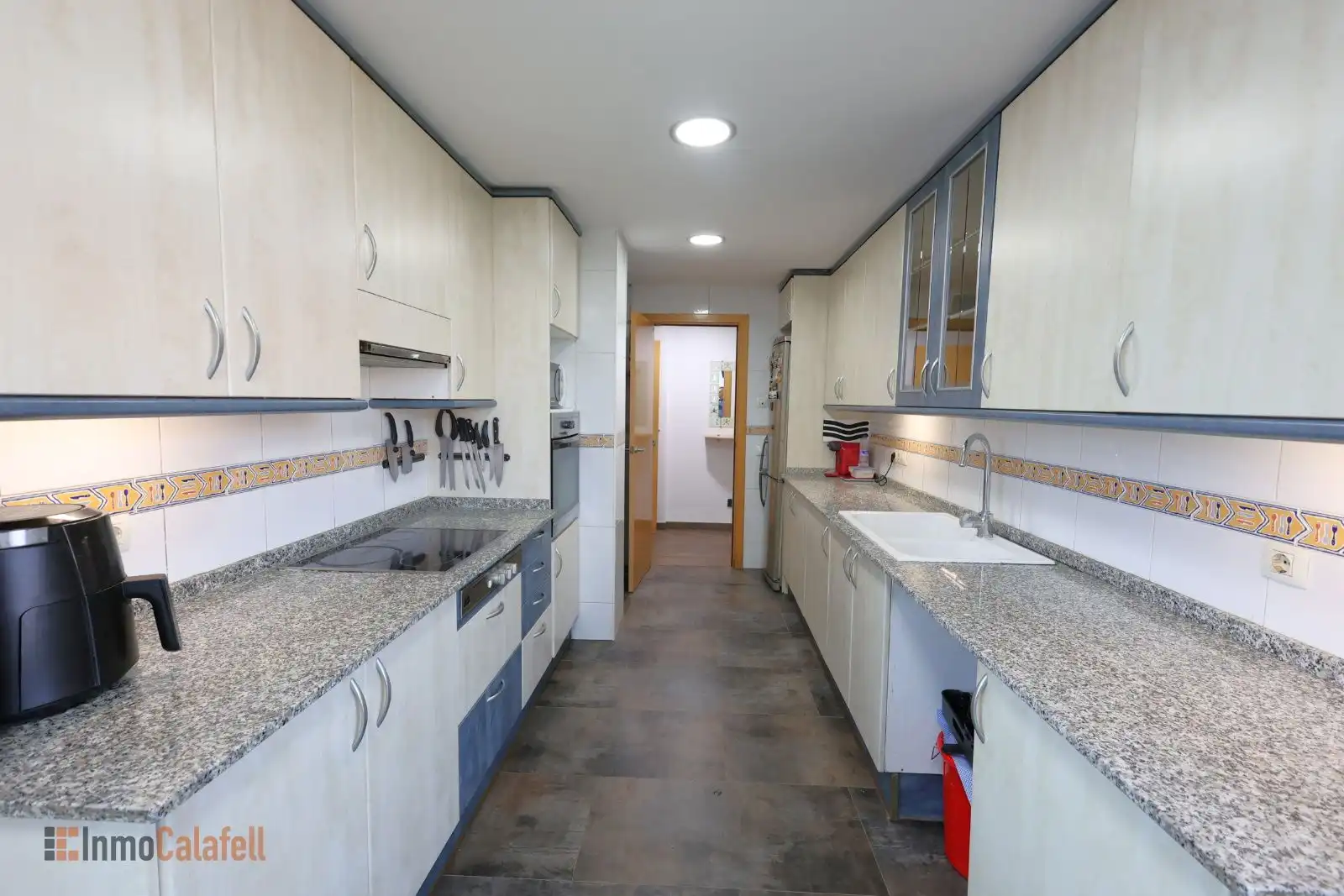 Küche von Wohnung zum Verkauf in El Vendrell mit Klimaanlage, Terrasse und Möbliert
