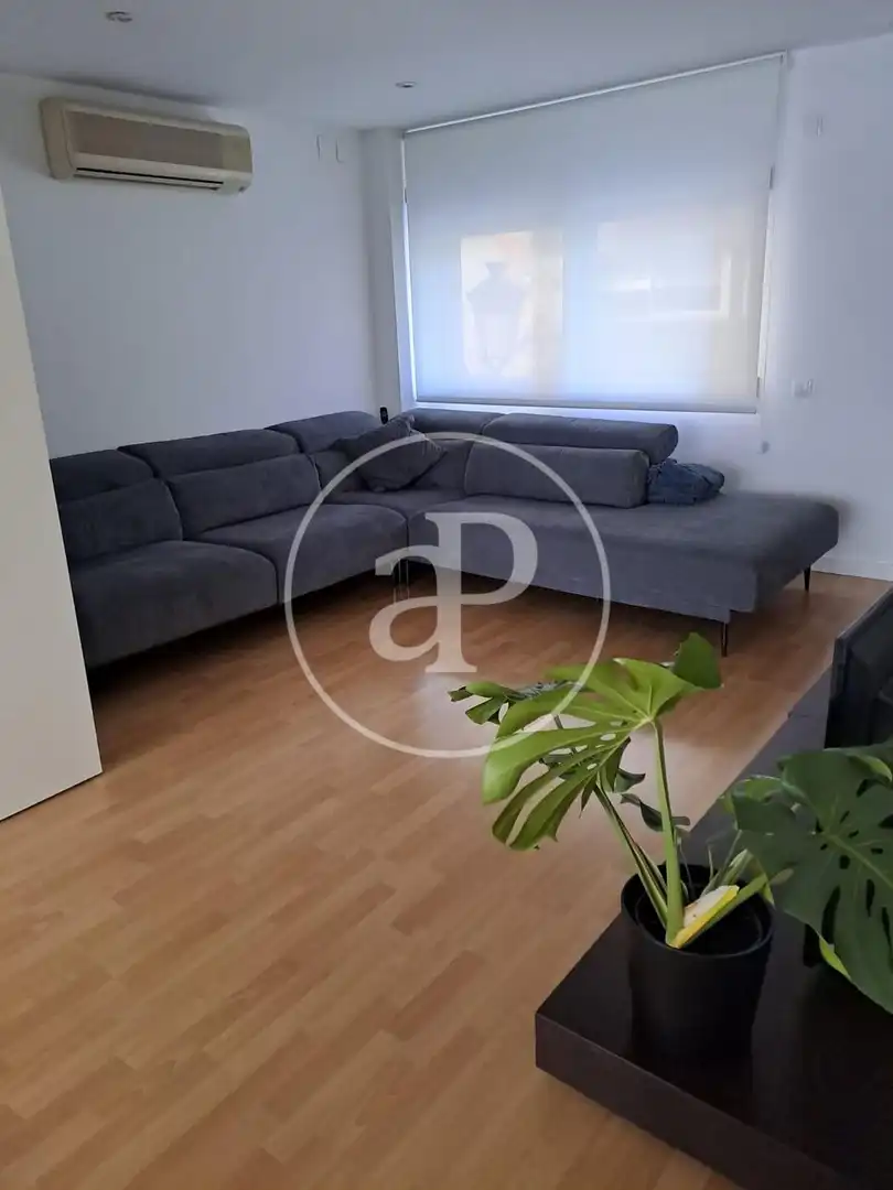 Sala d'estar de Pis de lloguer en Valencia amb Aire condicionat, Calefacció i Terrassa