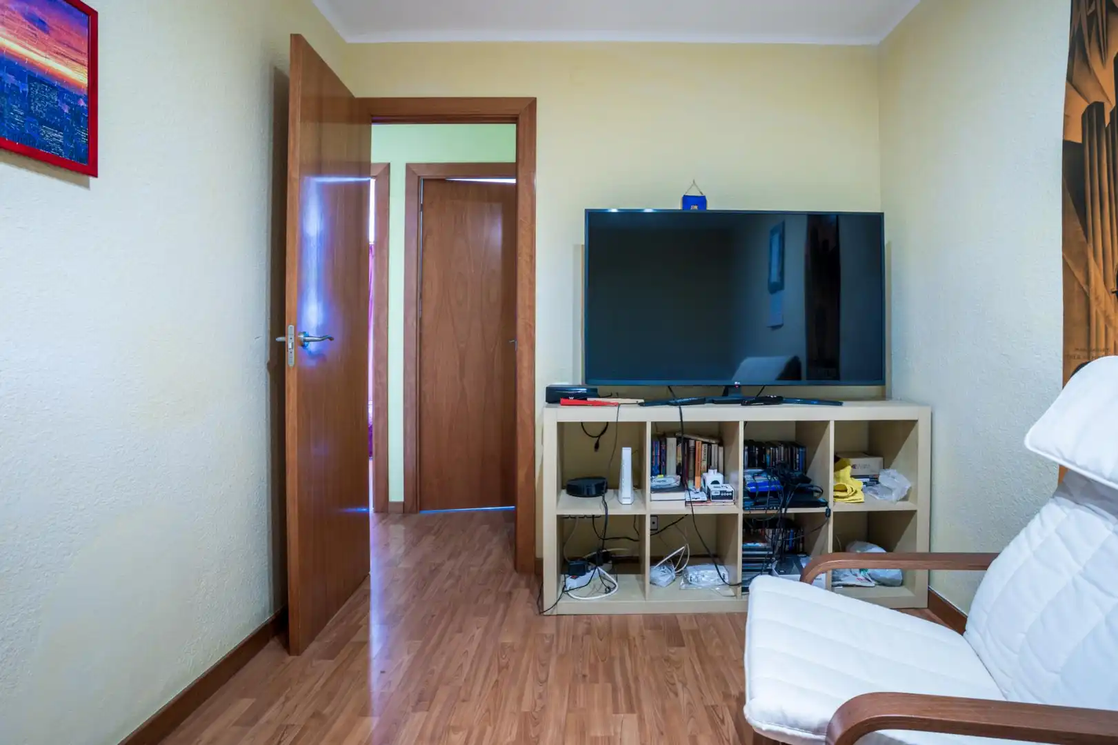Bedroom of Flat for sale in L'Hospitalet de Llobregat  with Parquet flooring and Balcony