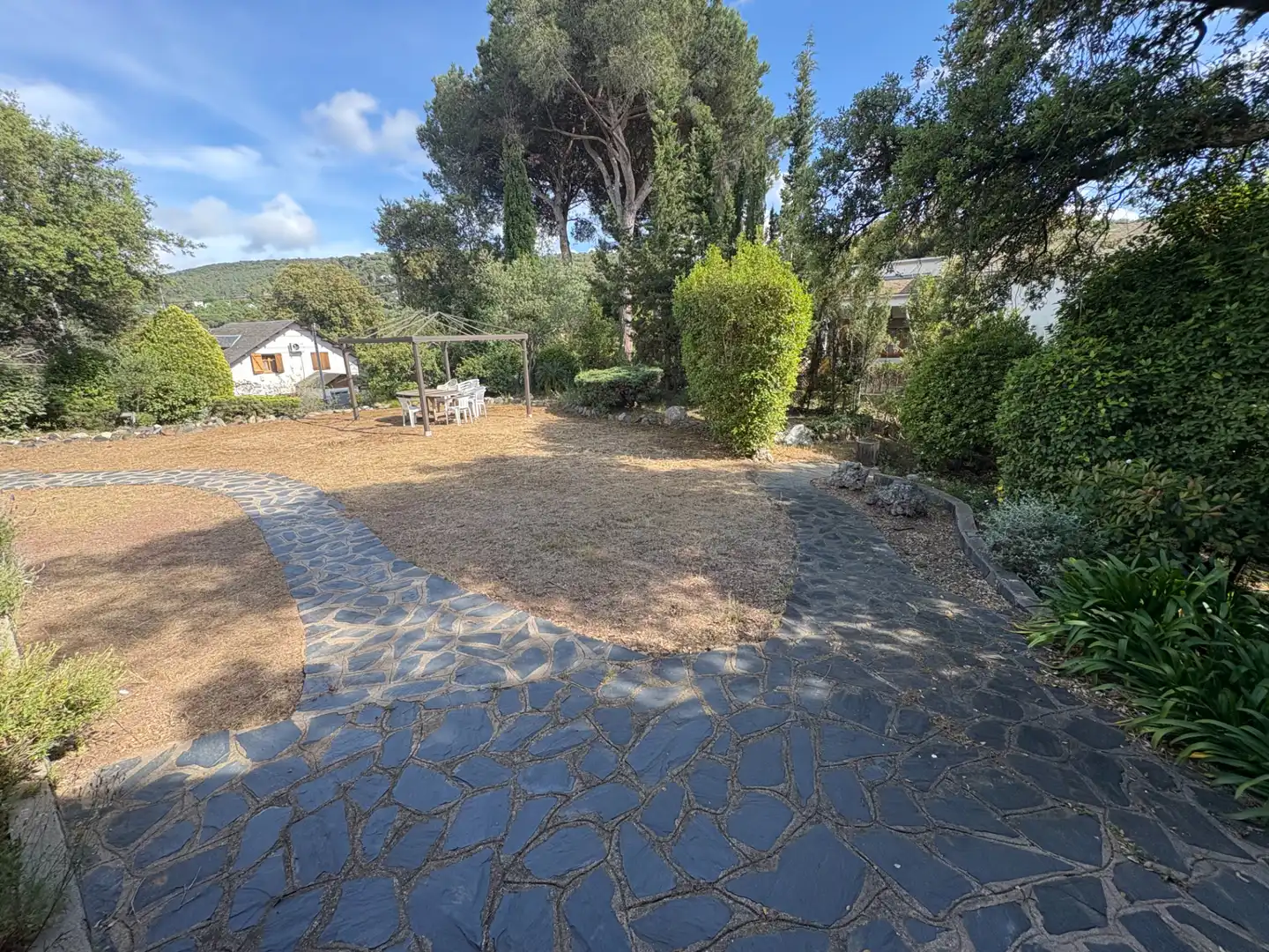 Terrasse von Haus oder Chalet zum Verkauf in Vallgorguina mit Heizung und Privatgarten