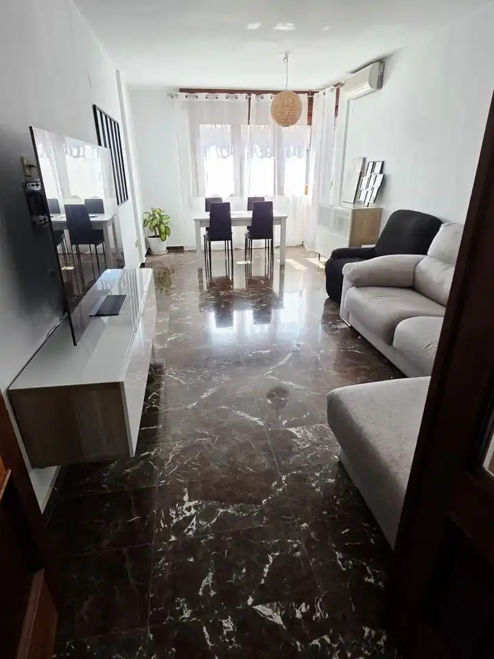 Sala de estar de Piso en venta en Zaragoza con Aire acondicionado, Calefacción y Jardín privado