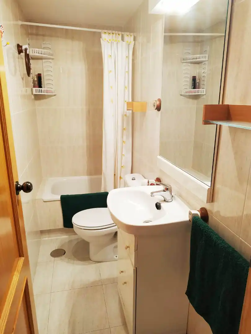 Baño de Apartamento de alquiler en El Campello con Terraza, Piscina y Amueblado