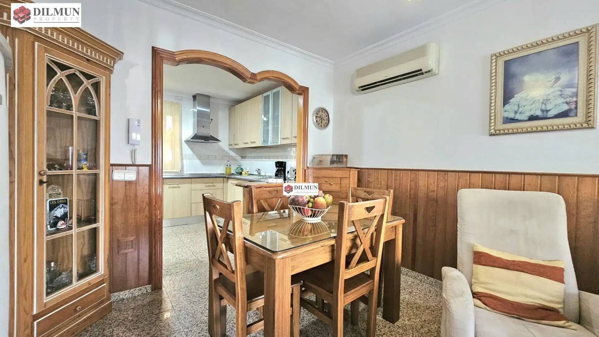 Dining room of Houses for sale in Mijas  with Air Conditioner, Heating and Terrace