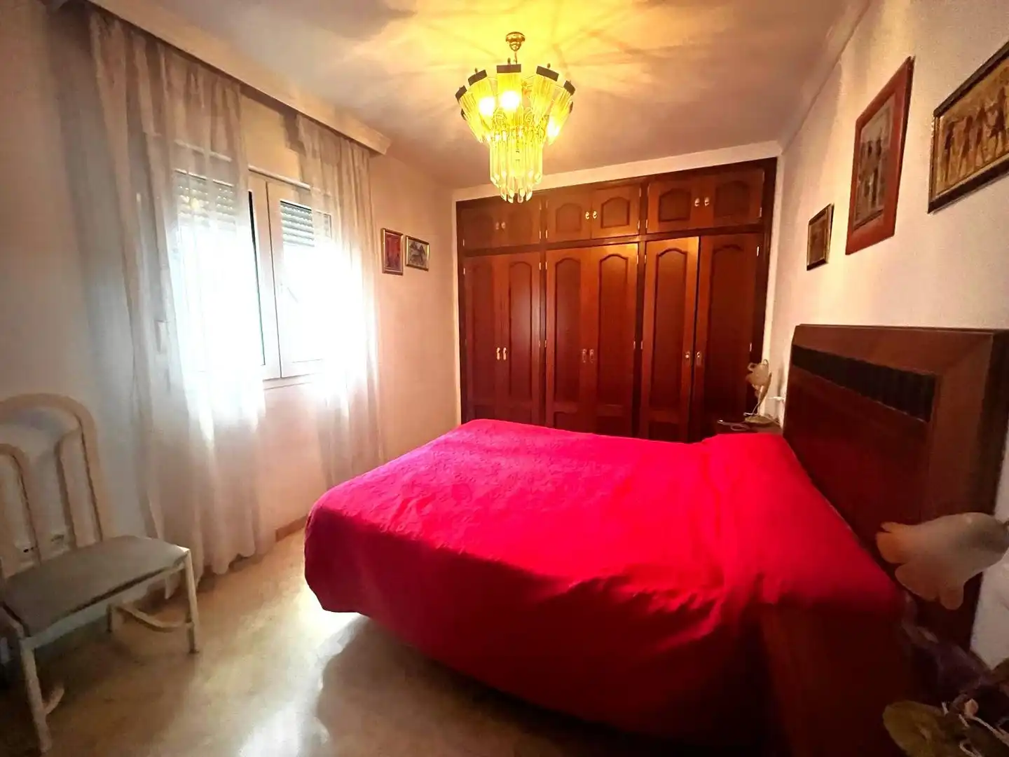 Bedroom of Flat for sale in Córdoba  with Air Conditioner, Terrace and Furnished