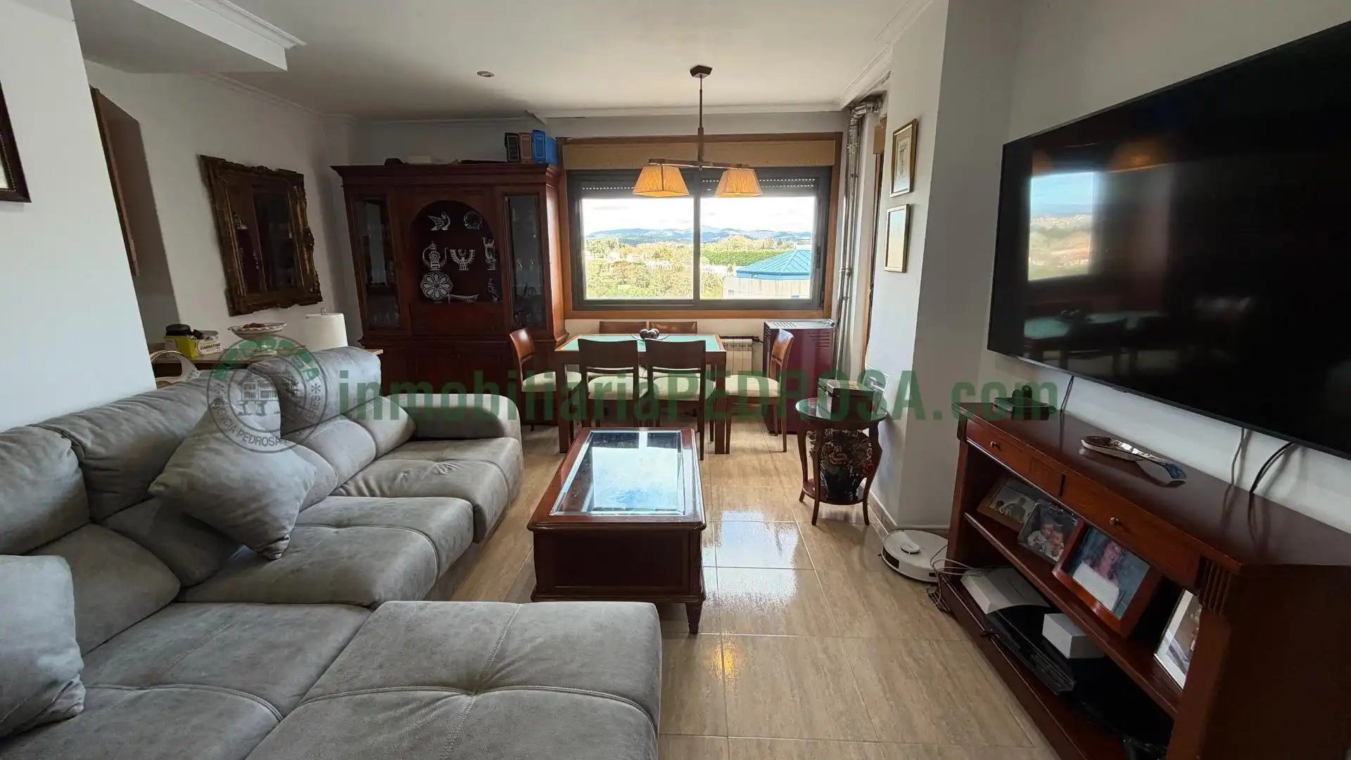 Sala de estar de Ático en venta en Pontevedra Capital  con Calefacción, Terraza y Trastero