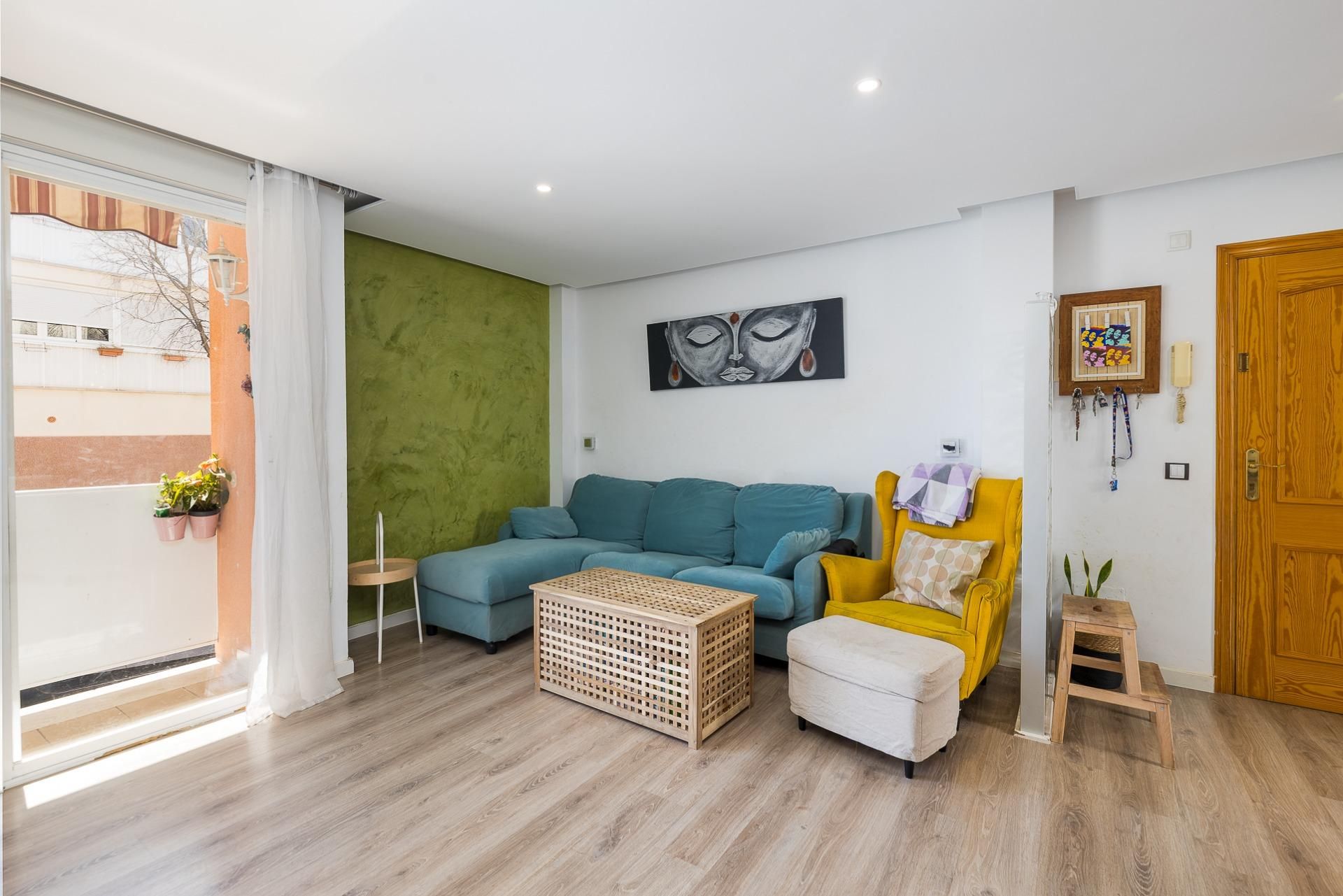 Sala d'estar de Planta baixa en venda en  Palma de Mallorca amb Aire condicionat, Calefacció i Parquet