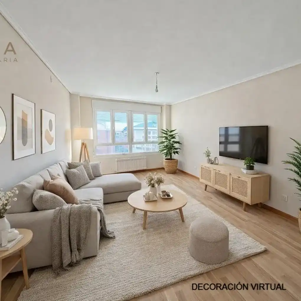 Sala de estar de Piso en venta en Lakua-Bizkarra