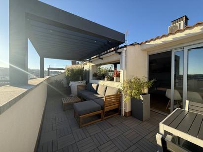 Terrace of Duplex for sale in Terrassa  with Air Conditioner, Heating and Parquet flooring