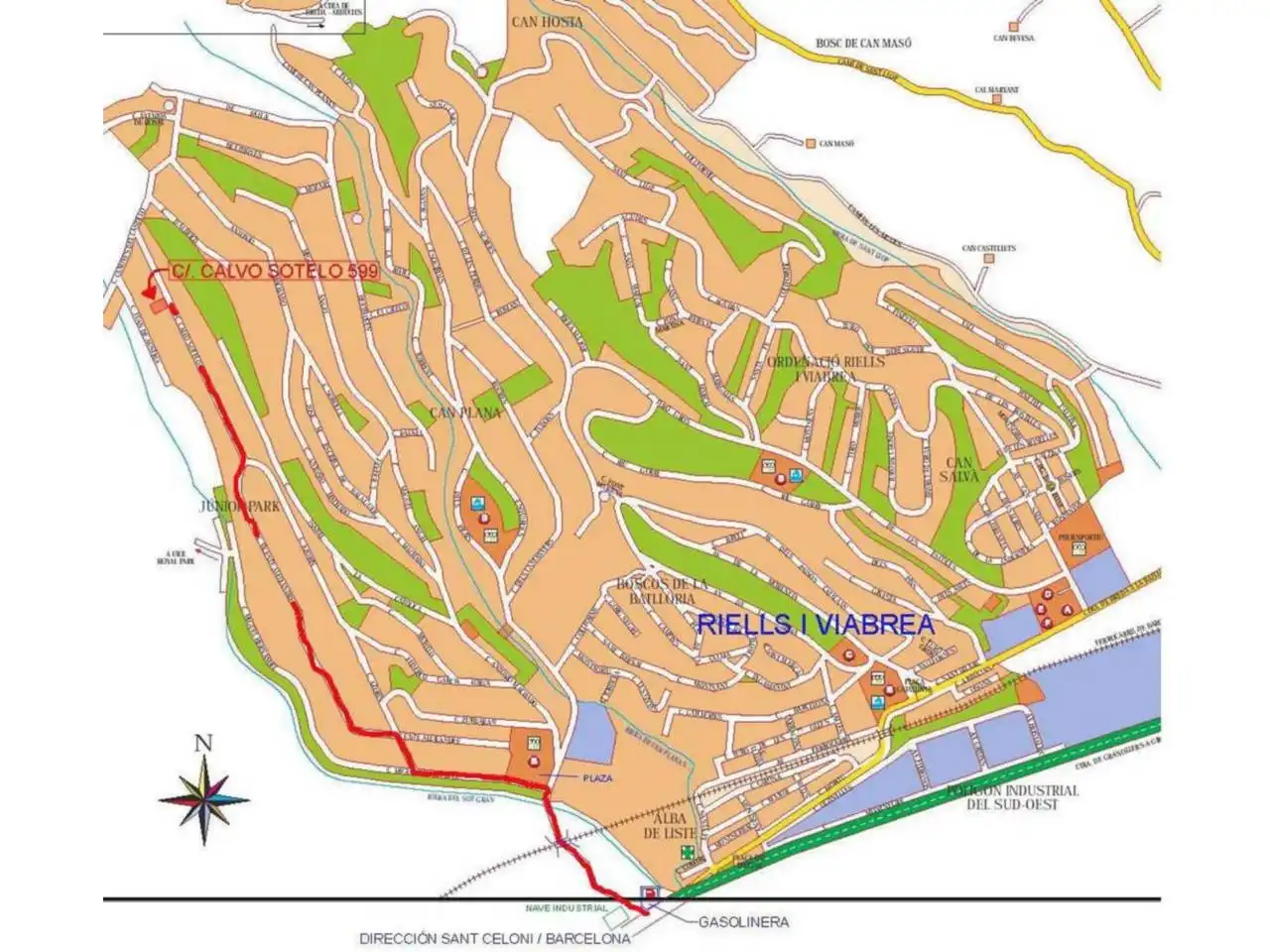 Terreny residencial en venda a Calle Riells i Viabrea, imagen 6