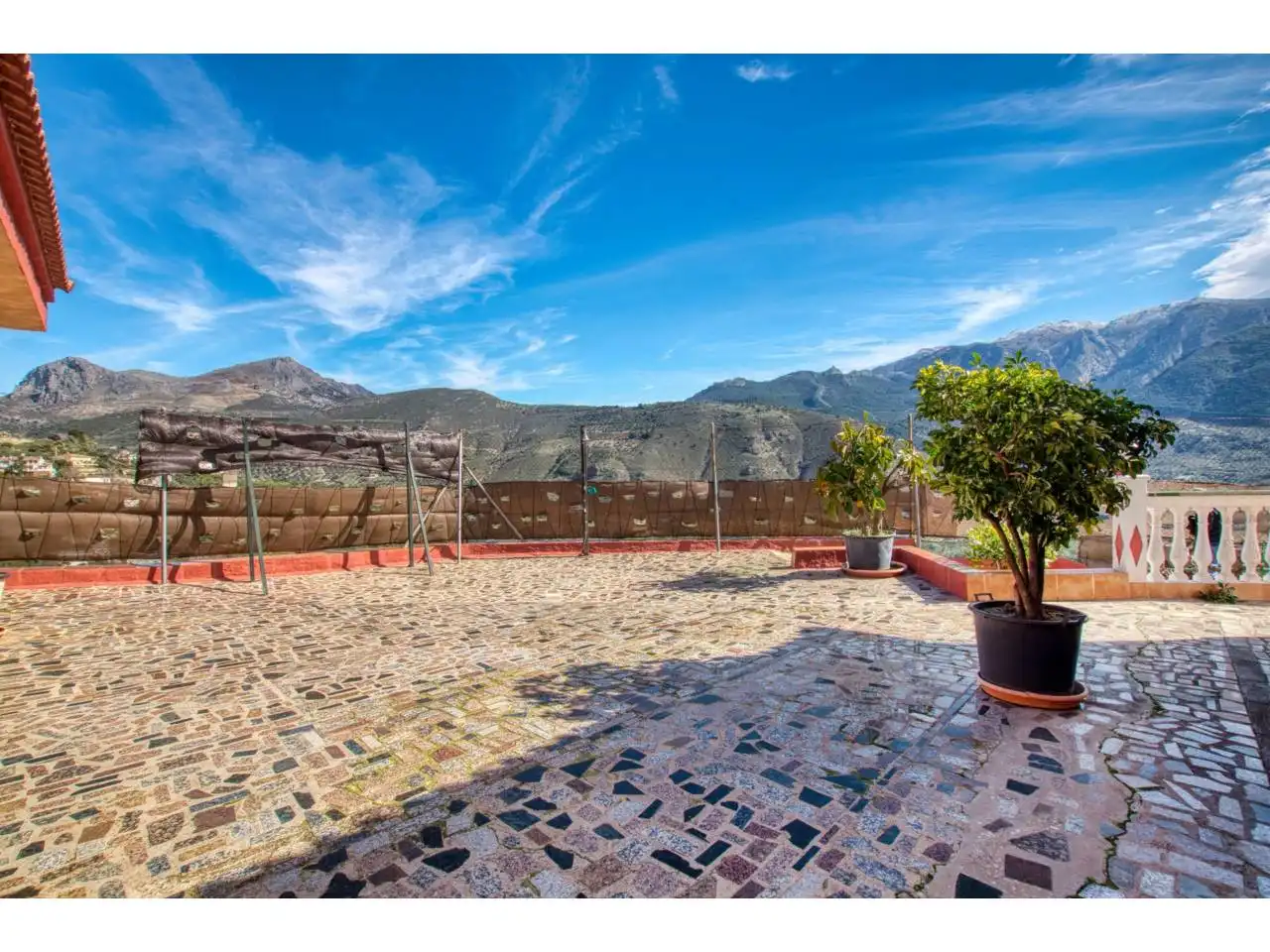 Terraza de Finca rústica en venta en Alcaucín con Terraza y Piscina