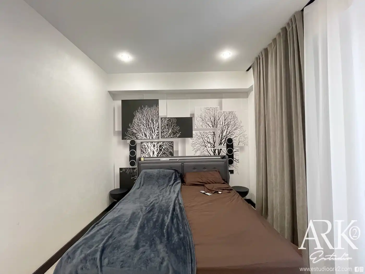 Schlafzimmer von Wohnungen zum Verkauf in Gandia mit Klimaanlage, Terrasse und Möbliert