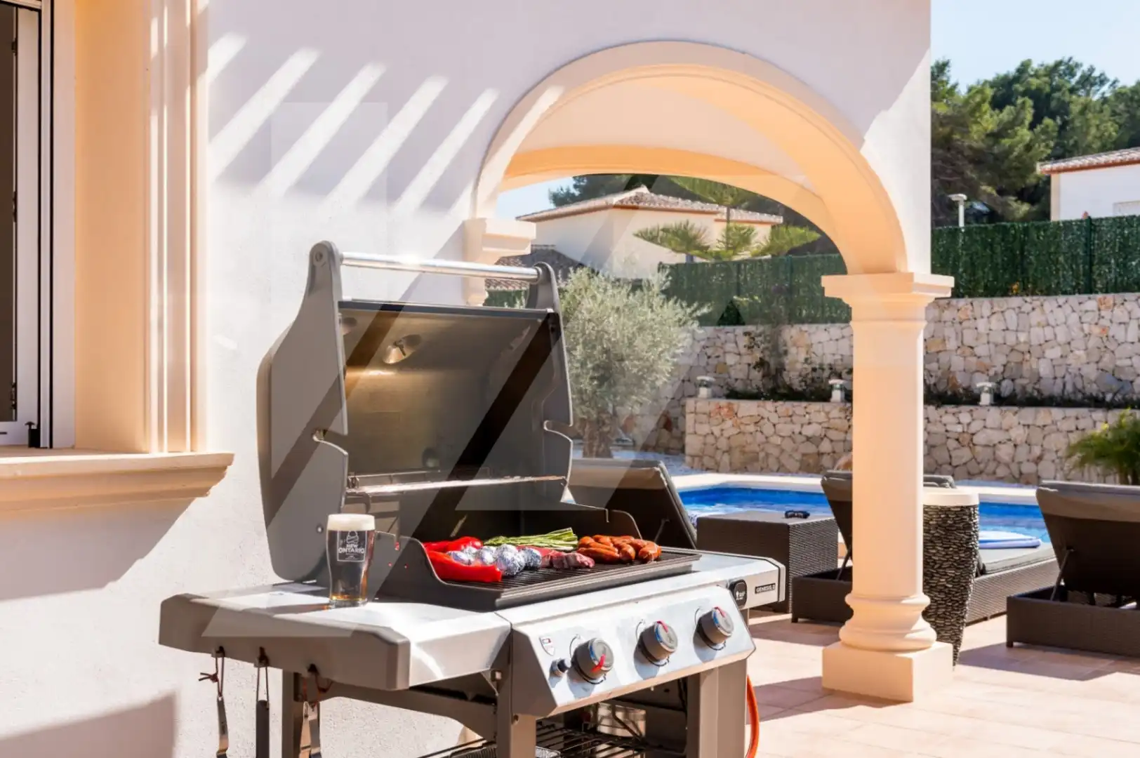 Terrace of Houses for sale in Jávea / Xàbia  with Air Conditioner, Heating and Private garden