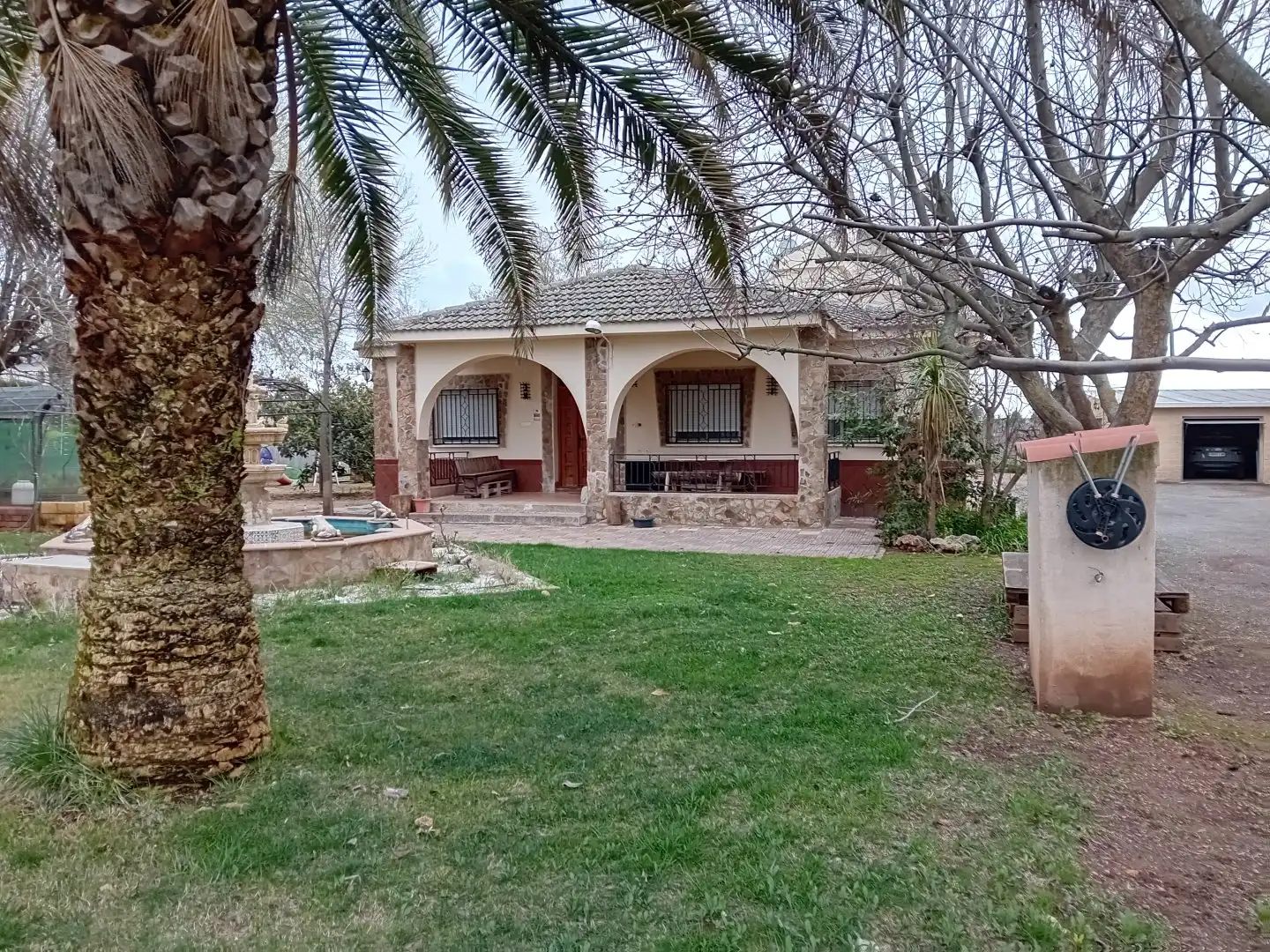Garden of Houses for sale in Ciudad Real  with Air Conditioner, Heating and Private garden