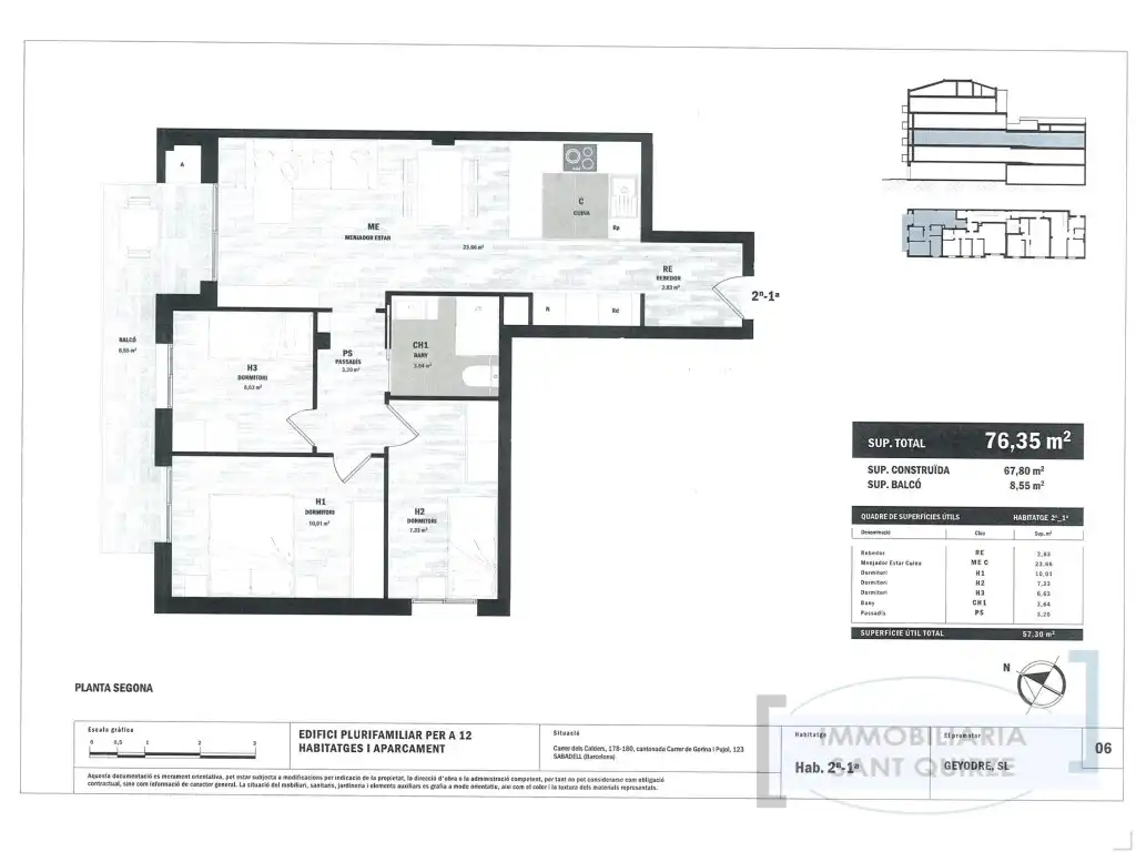 Appartamento con ascensore in vendita a Calle Calders Dels 178, imagen 6