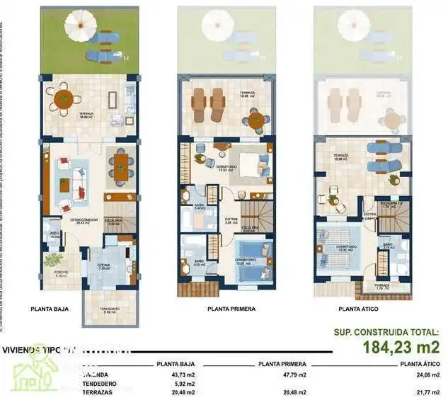 Reihenhaus mit Pool zum Verkauf in Avenida ROSALIA DE CASTRO 5, imagen 49
