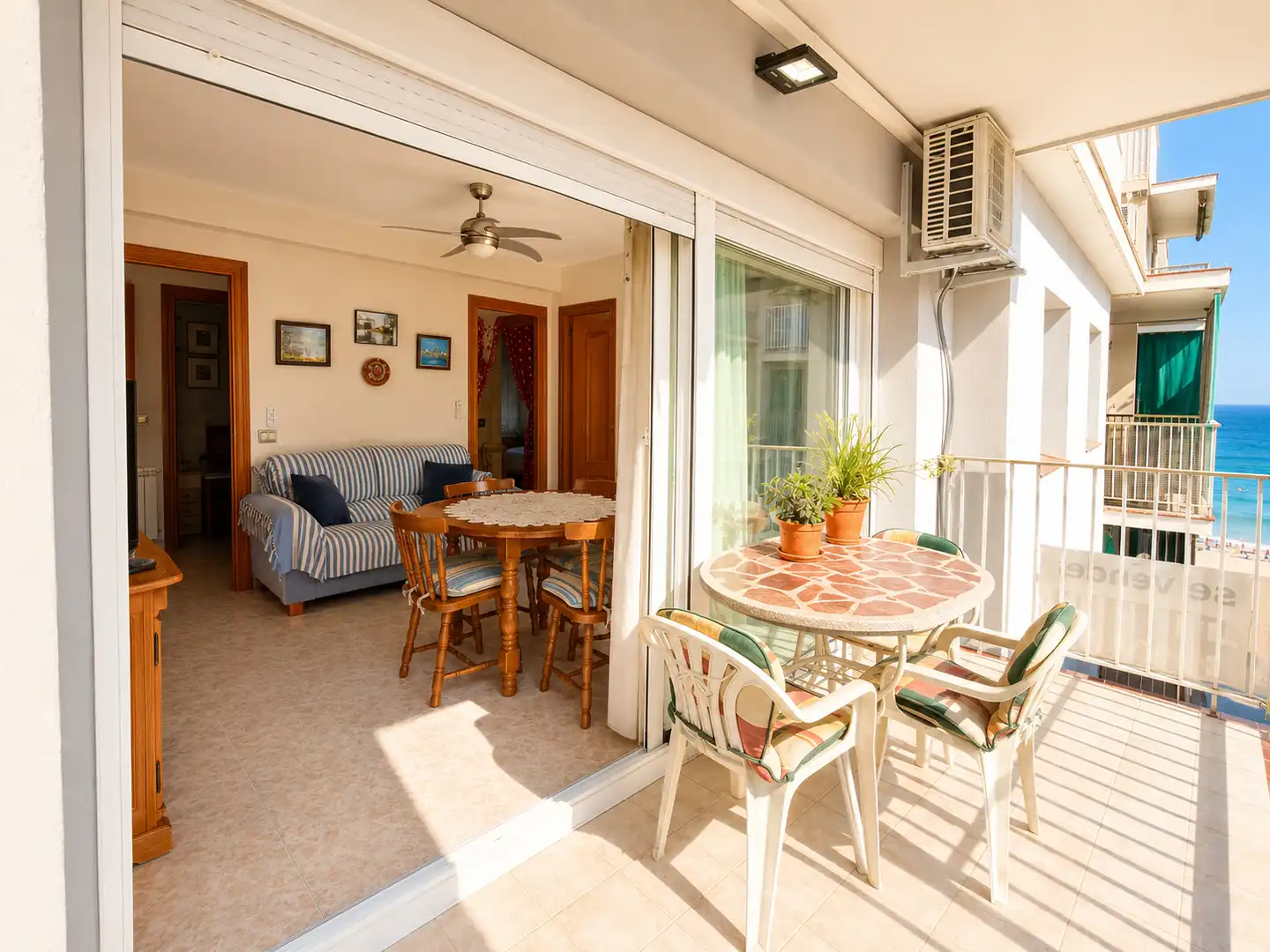 Balcony of Flat for sale in Calafell  with Air Conditioner, Heating and Balcony