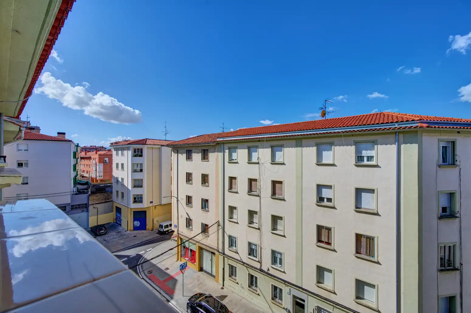 Exterior view of Flat for sale in Burlada / Burlata  with Heating and Parquet flooring