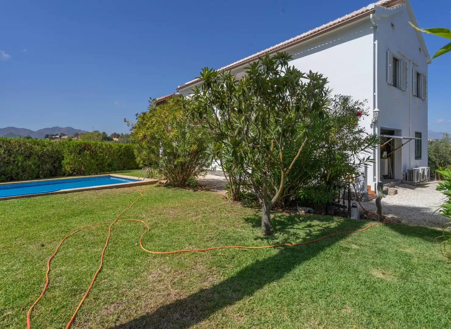 Garten von Haus oder Chalet zum Verkauf in Alhaurín El Grande mit Klimaanlage, Privatgarten und Terrasse