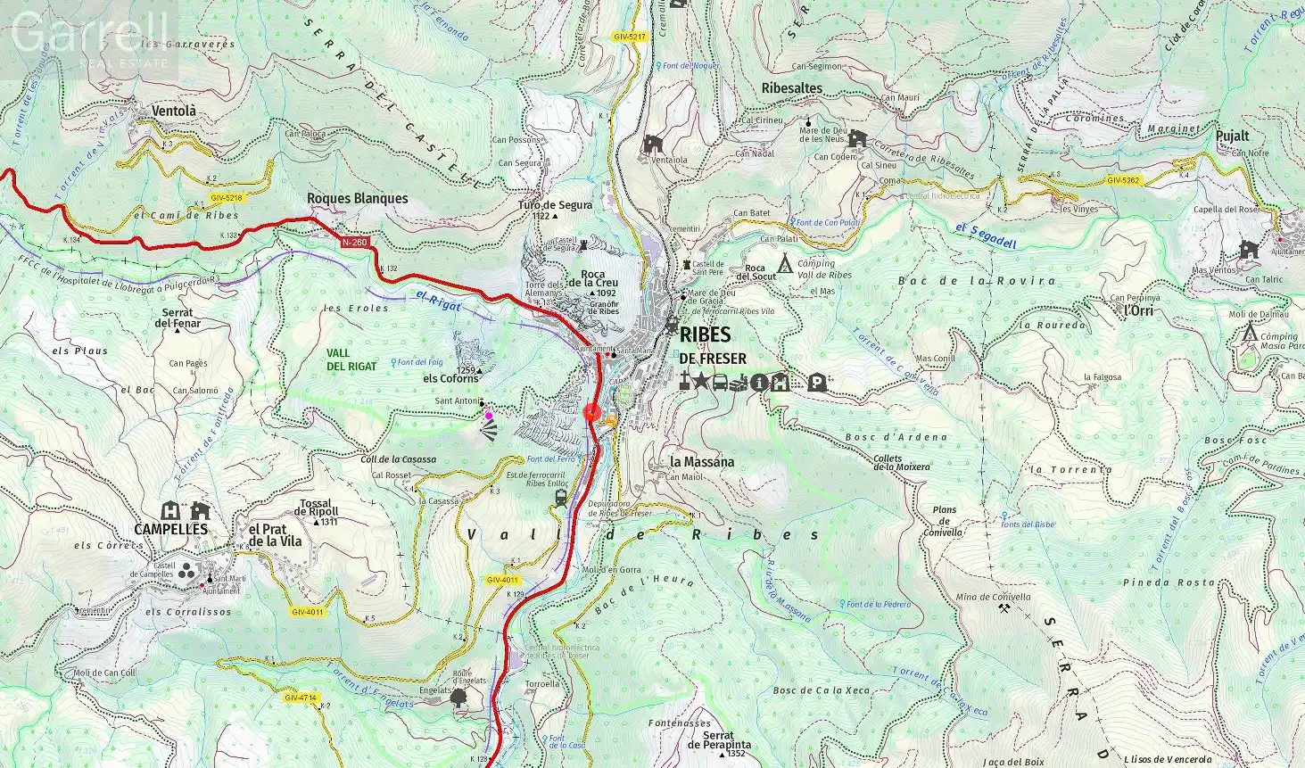 Außenansicht von Residential zum Verkauf in Ribes de Freser