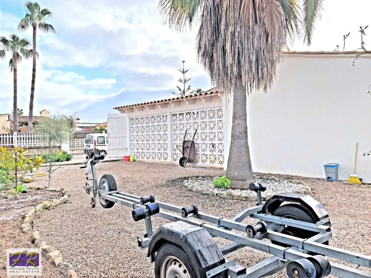 Vista exterior de Casa o xalet en venda en Alcúdia amb Aire condicionat, Terrassa i Traster
