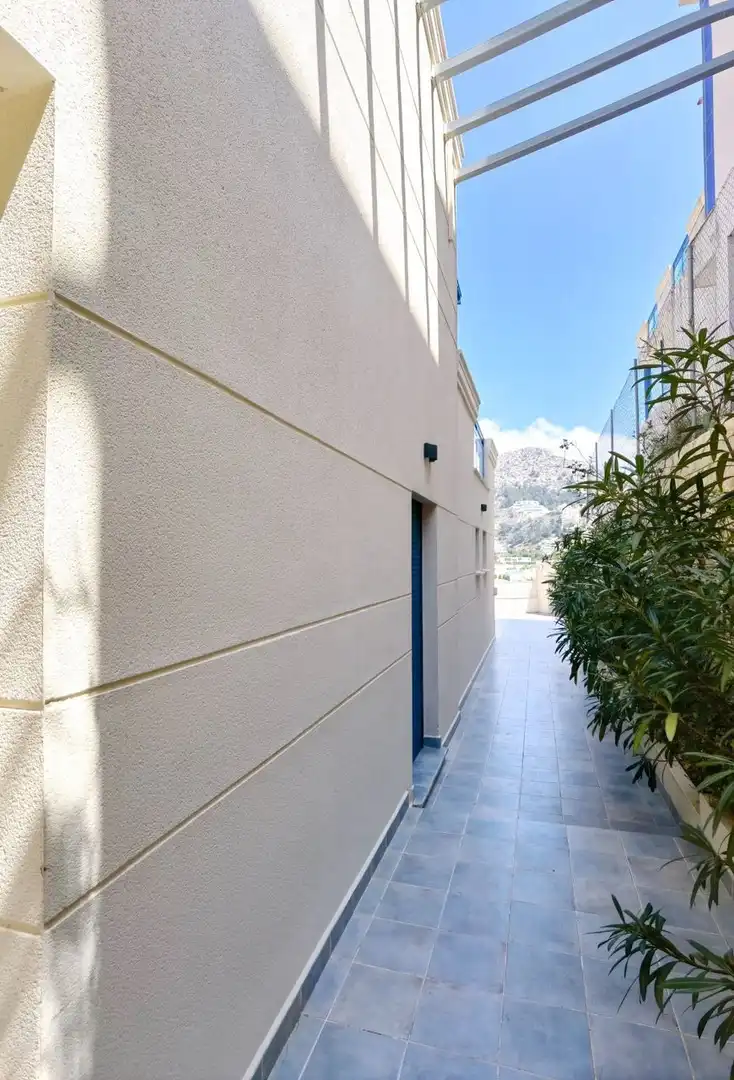 Vista exterior de Casa o chalet en venta en Altea con Aire acondicionado, Calefacción y Jardín privado