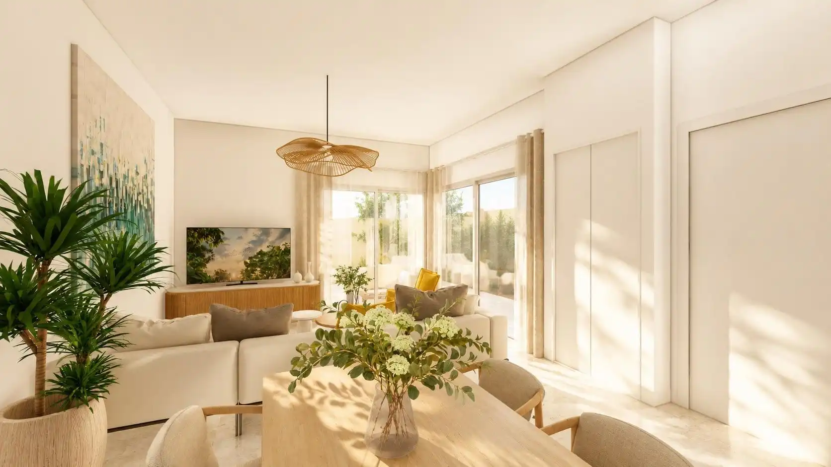 Sala de estar de Casa o chalet en venta en Los Alcázares con Calefacción, Jardín privado y Terraza