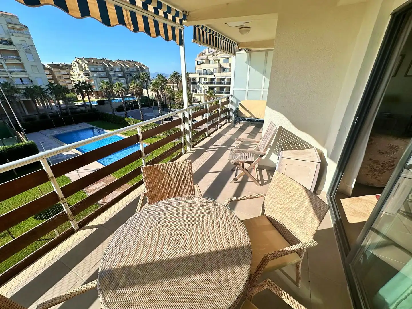 Terrassa de Apartament de lloguer en Valencia amb Calefacció, Jardí privat i Terrassa