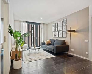 Living room of Apartment to share in  Barcelona Capital  with Air Conditioner and Terrace