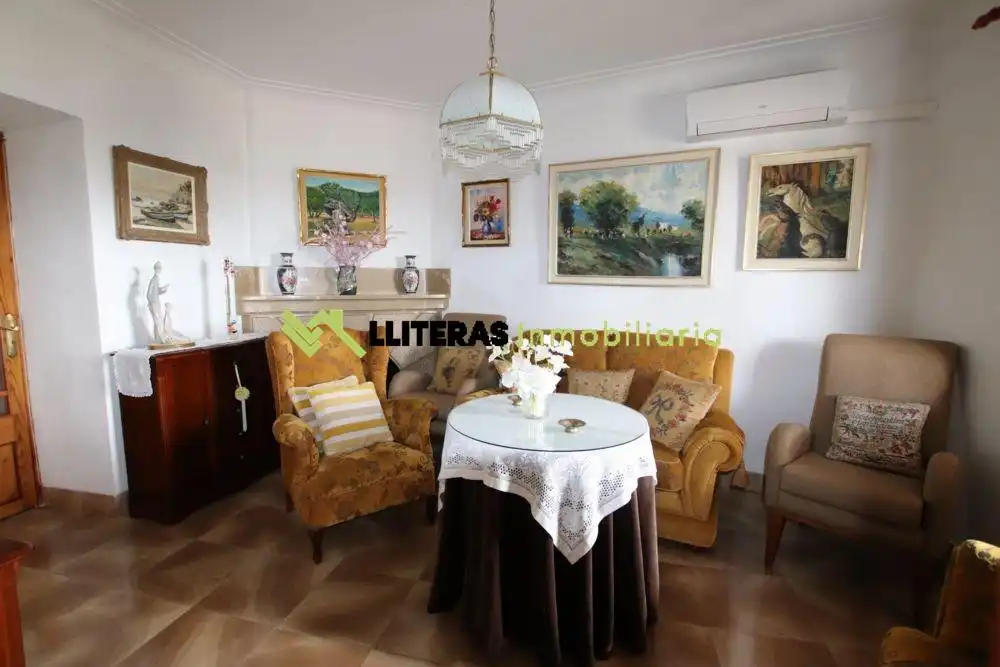 Sala de estar de Casa o chalet en venta en Selva con Jardín privado, Terraza y Trastero