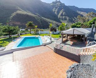 Jardí de Finca rústica de lloguer en Mogán amb Jardí privat, Terrassa i Piscina