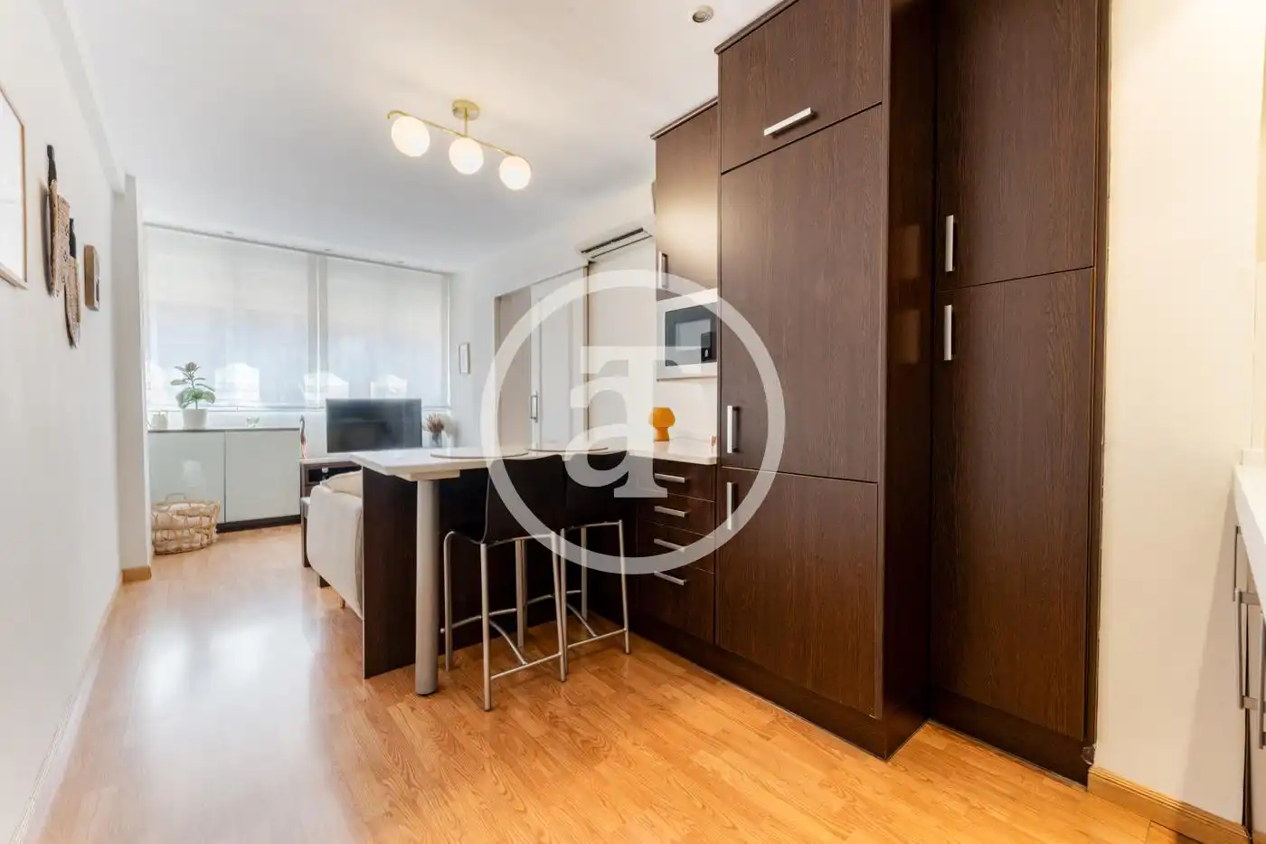 Kitchen of Flat for rent in Madrid  with Heating, Furnished and Oven