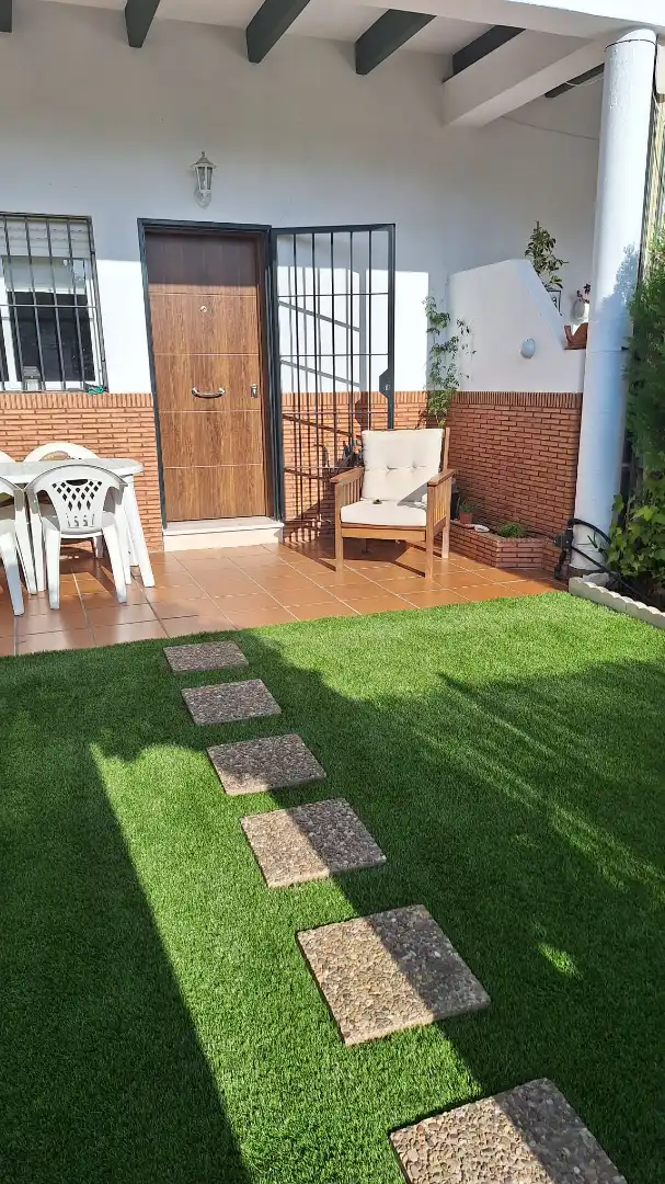 Terraza de Casa o chalet de alquiler en Islantilla con Amueblado, Lavadora y Microondas