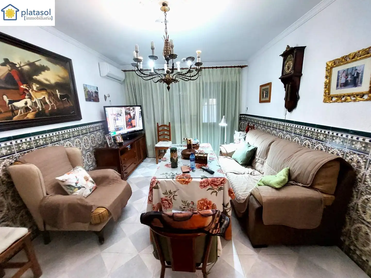 Sala de estar de Casa o chalet en venta en Aznalcóllar con Aire acondicionado y Calefacción