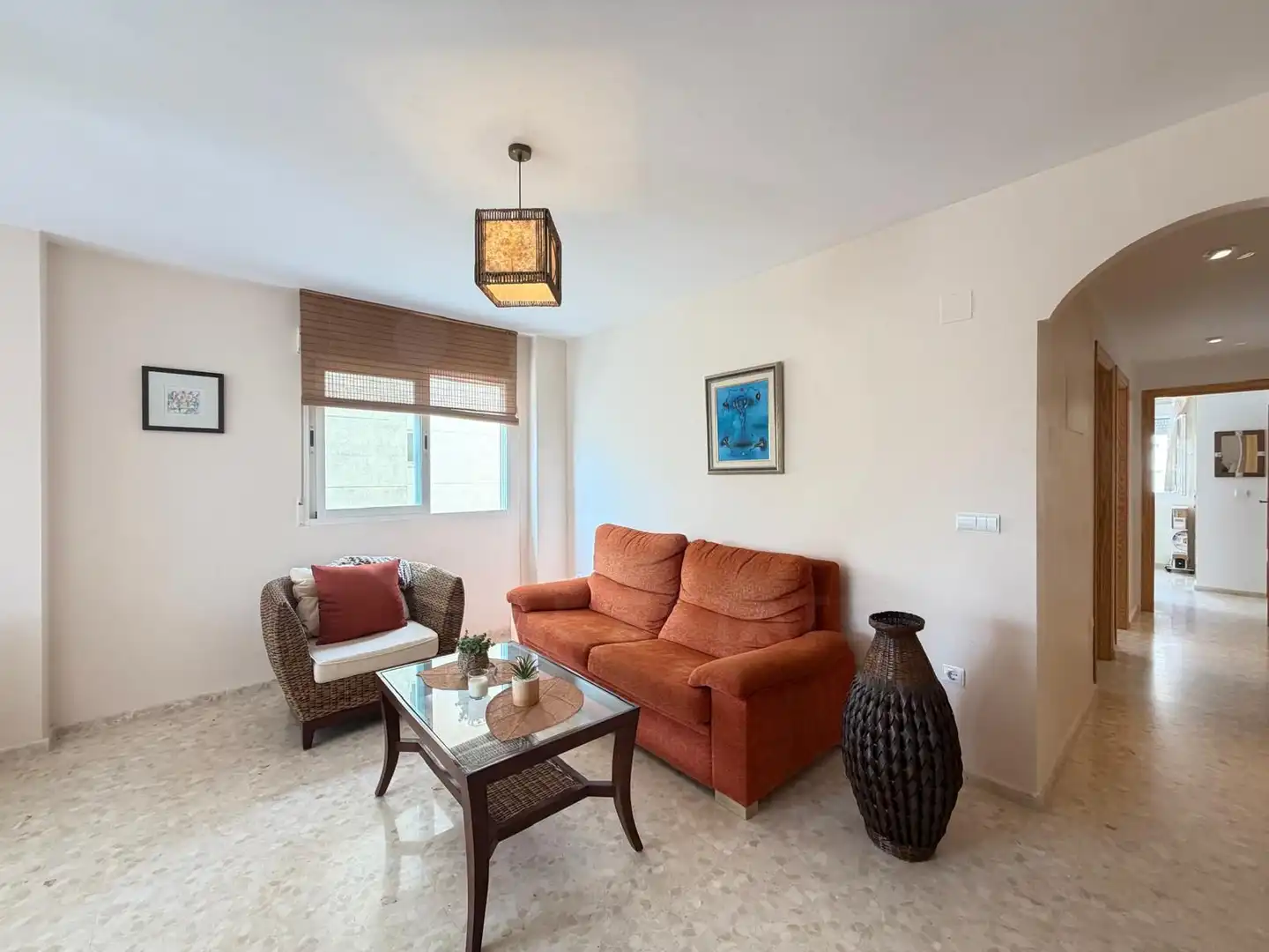 Living room of Flat for sale in Daimús  with Terrace and Swimming Pool