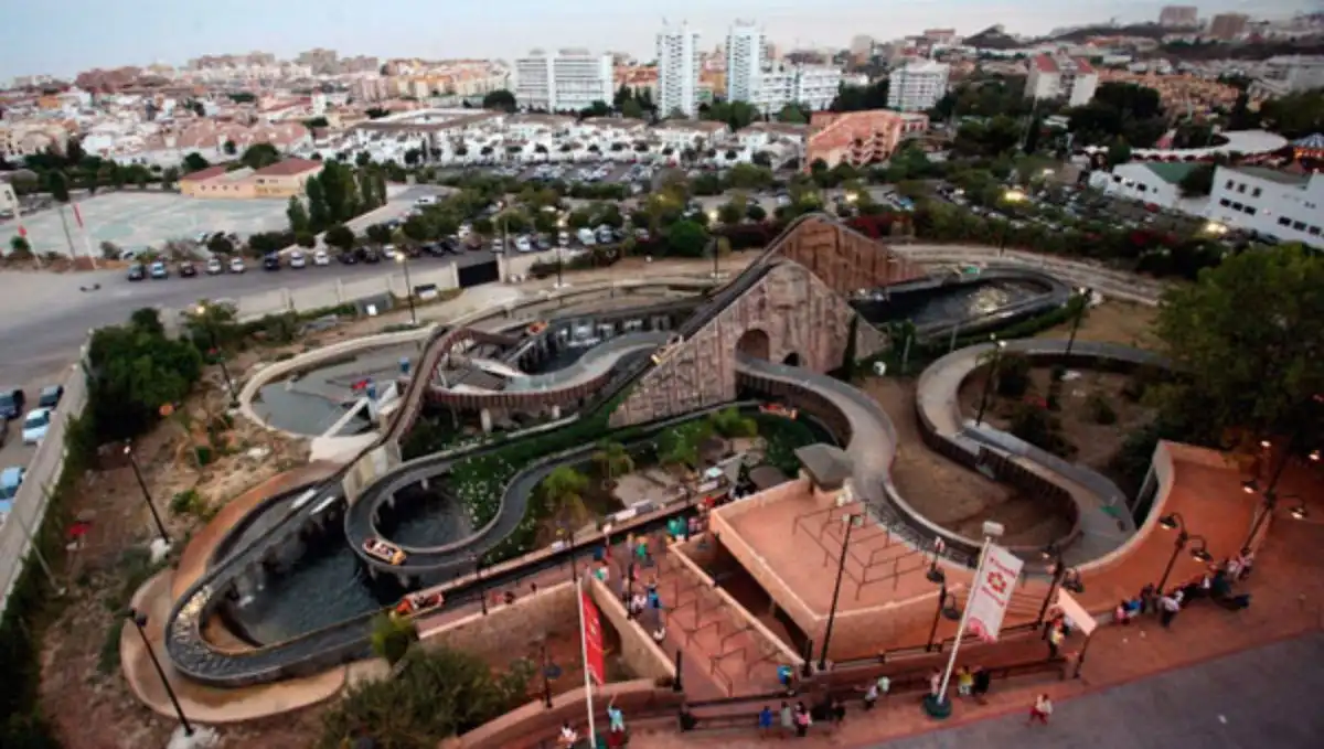 Vista exterior de Garatge en venda en Benalmádena