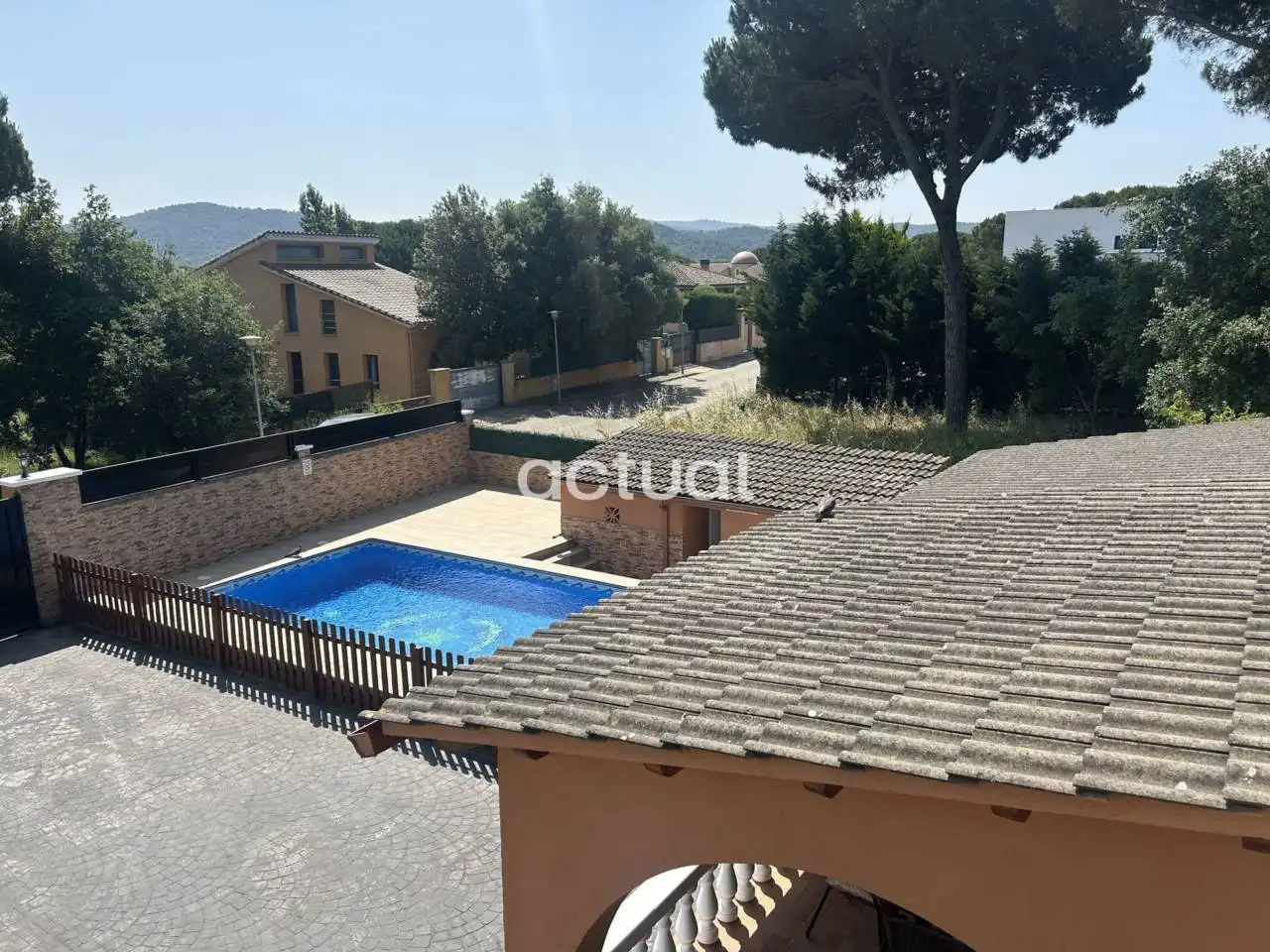 Piscina de Casa o xalet en venda en Vidreres amb Aire condicionat, Calefacció i Jardí privat